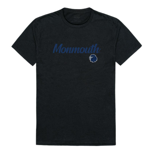Monmouth University Hawks Script Tee T-Shirt-Campus-Wardrobe