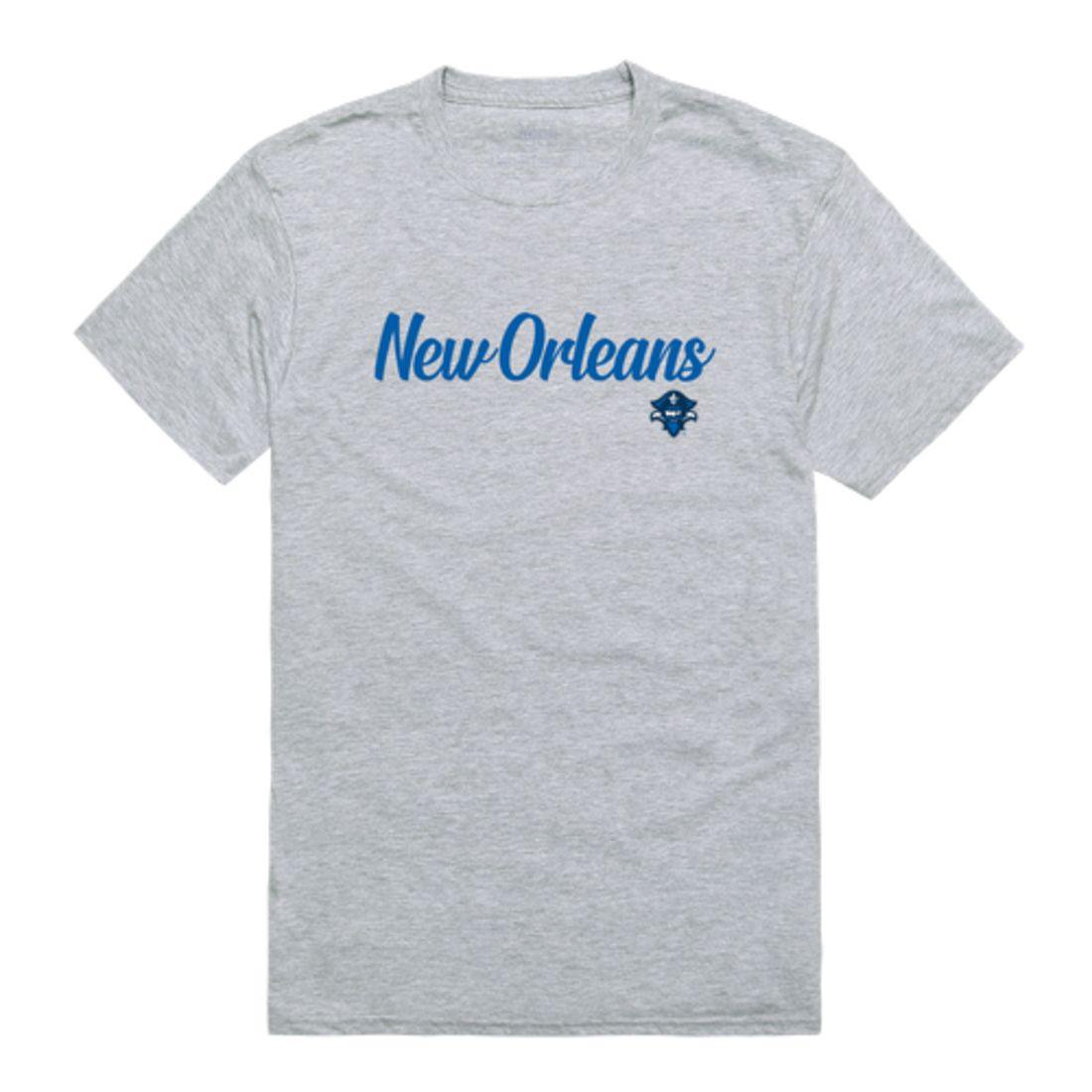 UNO University of New Orleans Privateers Script Tee T-Shirt-Campus-Wardrobe