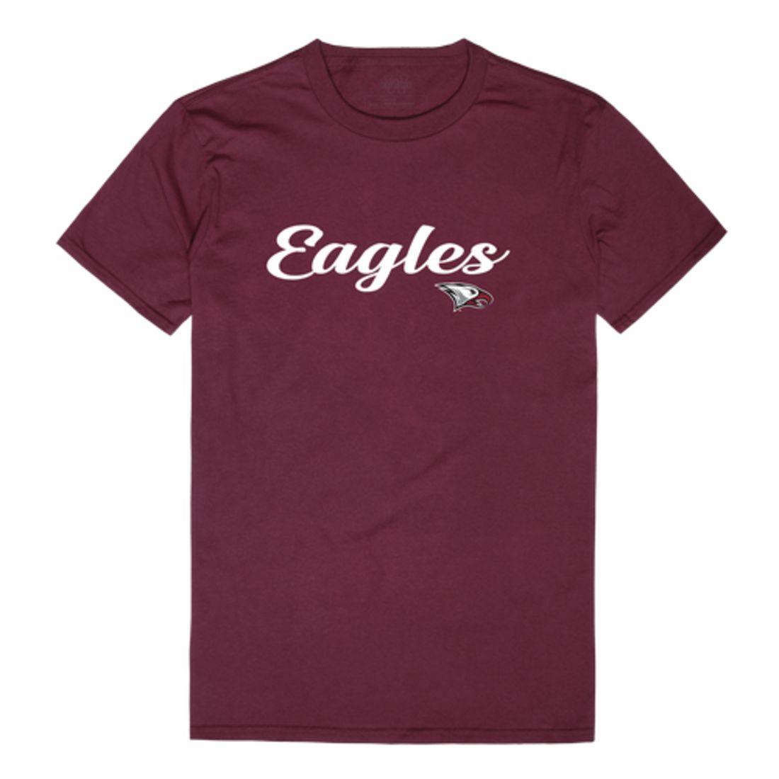 NCCU North Carolina Central University Eagles Script Tee T-Shirt-Campus-Wardrobe