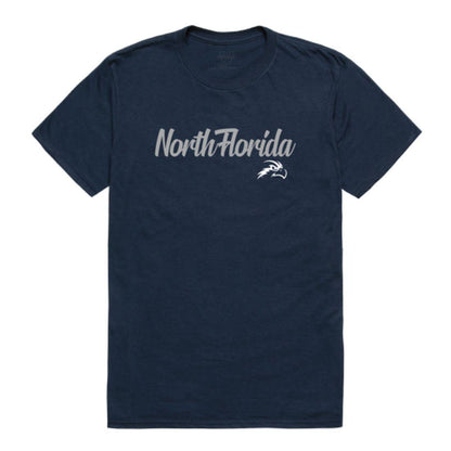 UNF University of North Florida Osprey Script Tee T-Shirt-Campus-Wardrobe