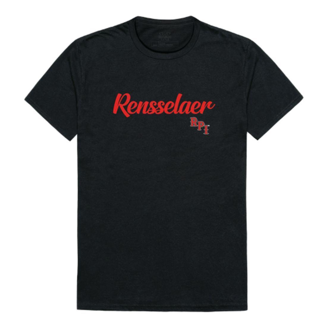 RPI Rensselaer Polytechnic Institute Engineers Script Tee T-Shirt-Campus-Wardrobe