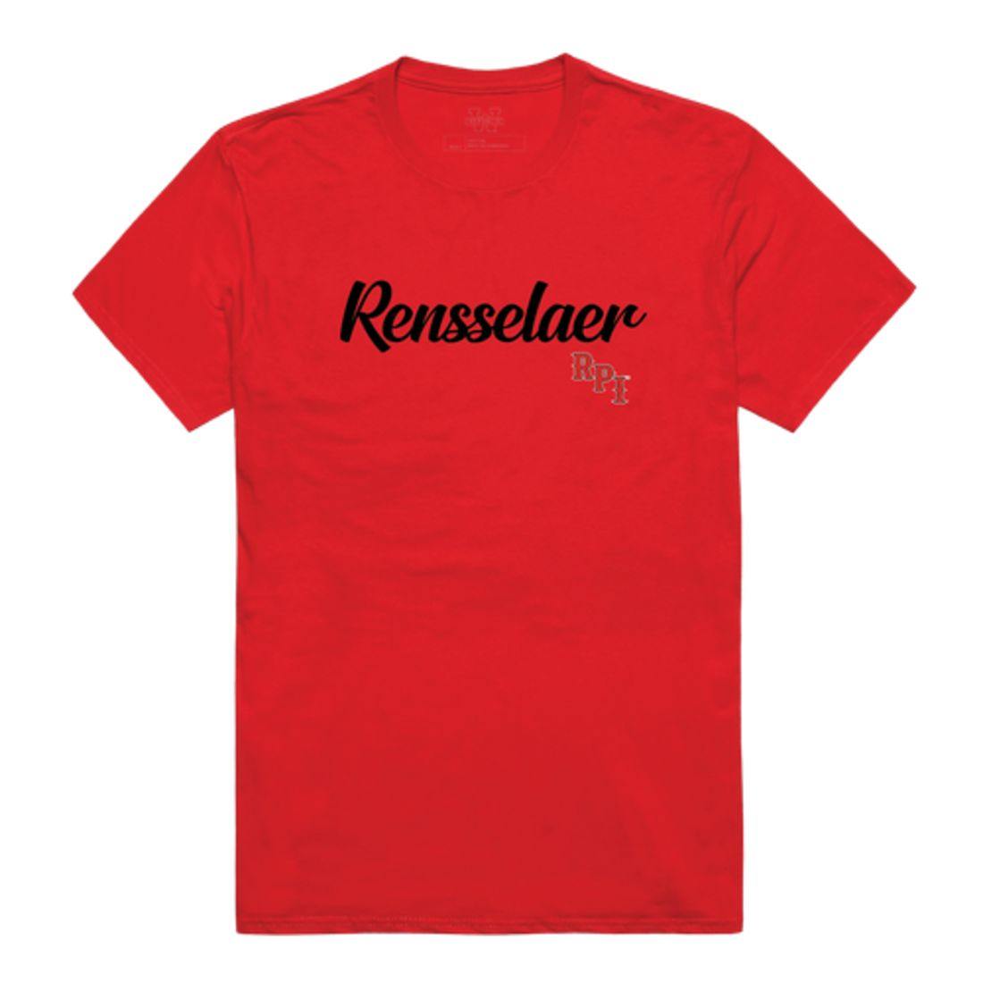 RPI Rensselaer Polytechnic Institute Engineers Script Tee T-Shirt-Campus-Wardrobe