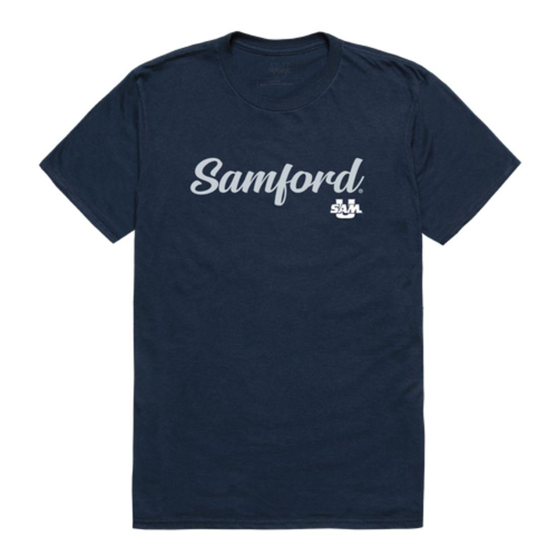 Samford University Bulldogs Script Tee T-Shirt-Campus-Wardrobe