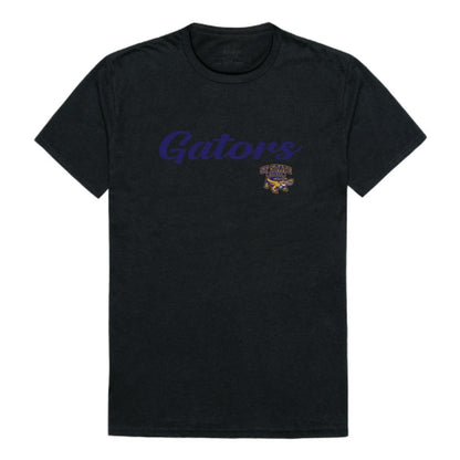 SFSU San Francisco State University Gators Script Tee T-Shirt-Campus-Wardrobe