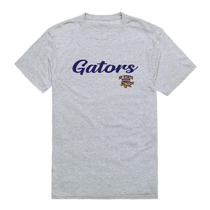 SFSU San Francisco State University Gators Script Tee T-Shirt-Campus-Wardrobe