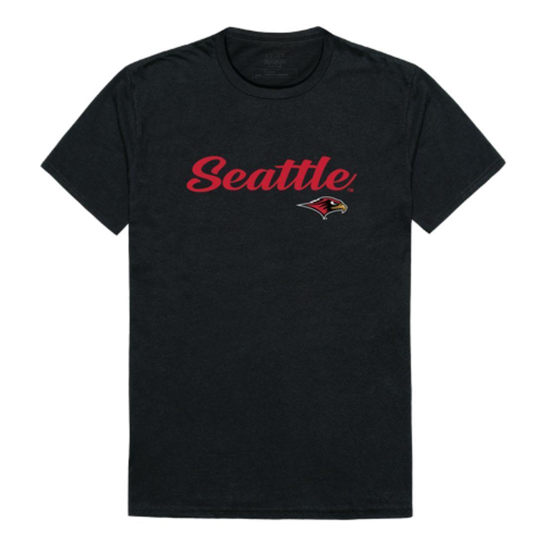Seattle Universityhawks Script Tee T-Shirt-Campus-Wardrobe