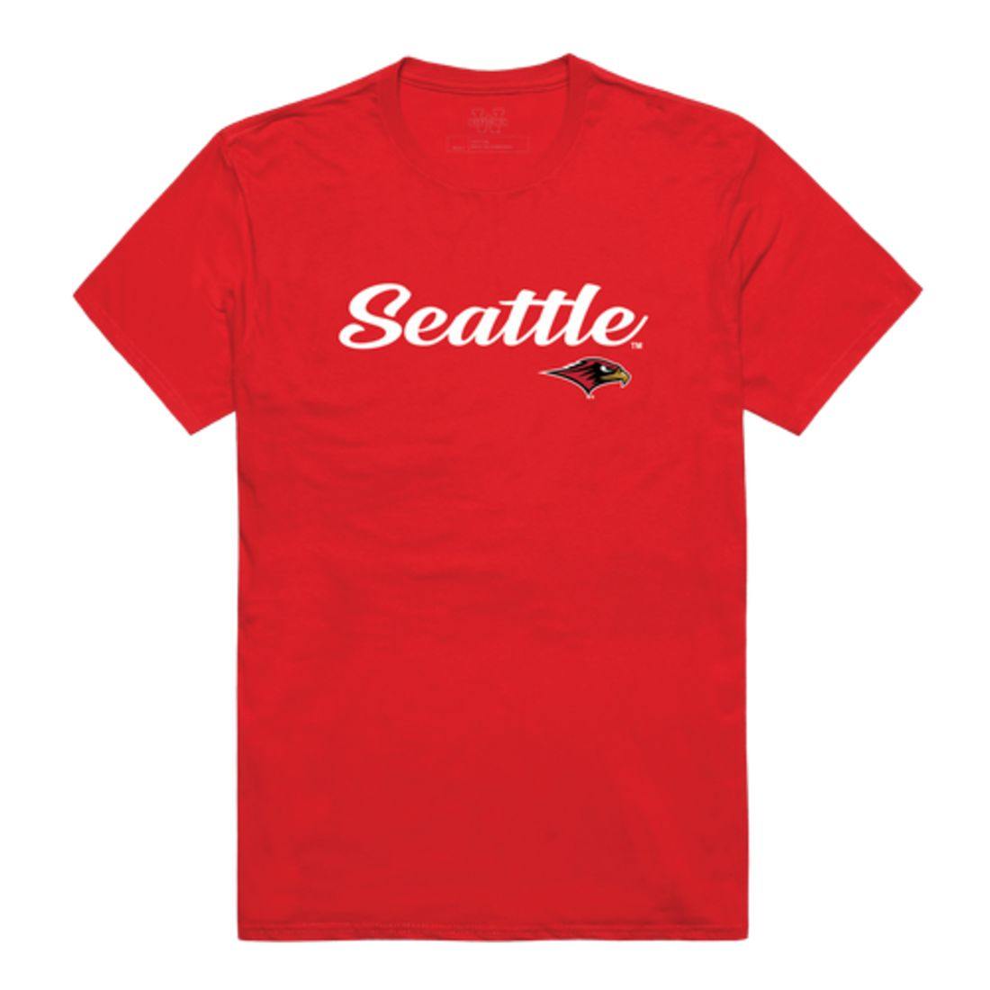 Seattle Universityhawks Script Tee T-Shirt-Campus-Wardrobe