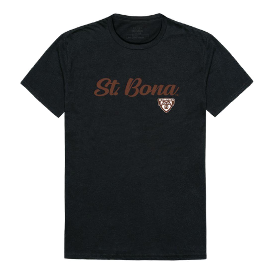 SBU St. Bonaventure University Bonnies Script Tee T-Shirt-Campus-Wardrobe