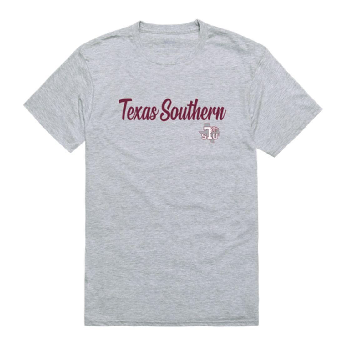 TSU Texas Southern University Tigers Script Tee T-Shirt-Campus-Wardrobe