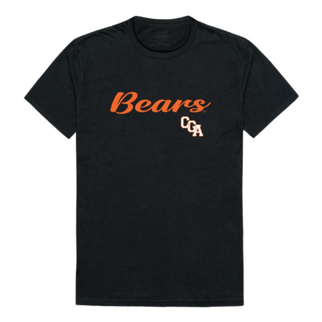 USCGA United States Coast Guard Academy Bears Script Tee T-Shirt-Campus-Wardrobe