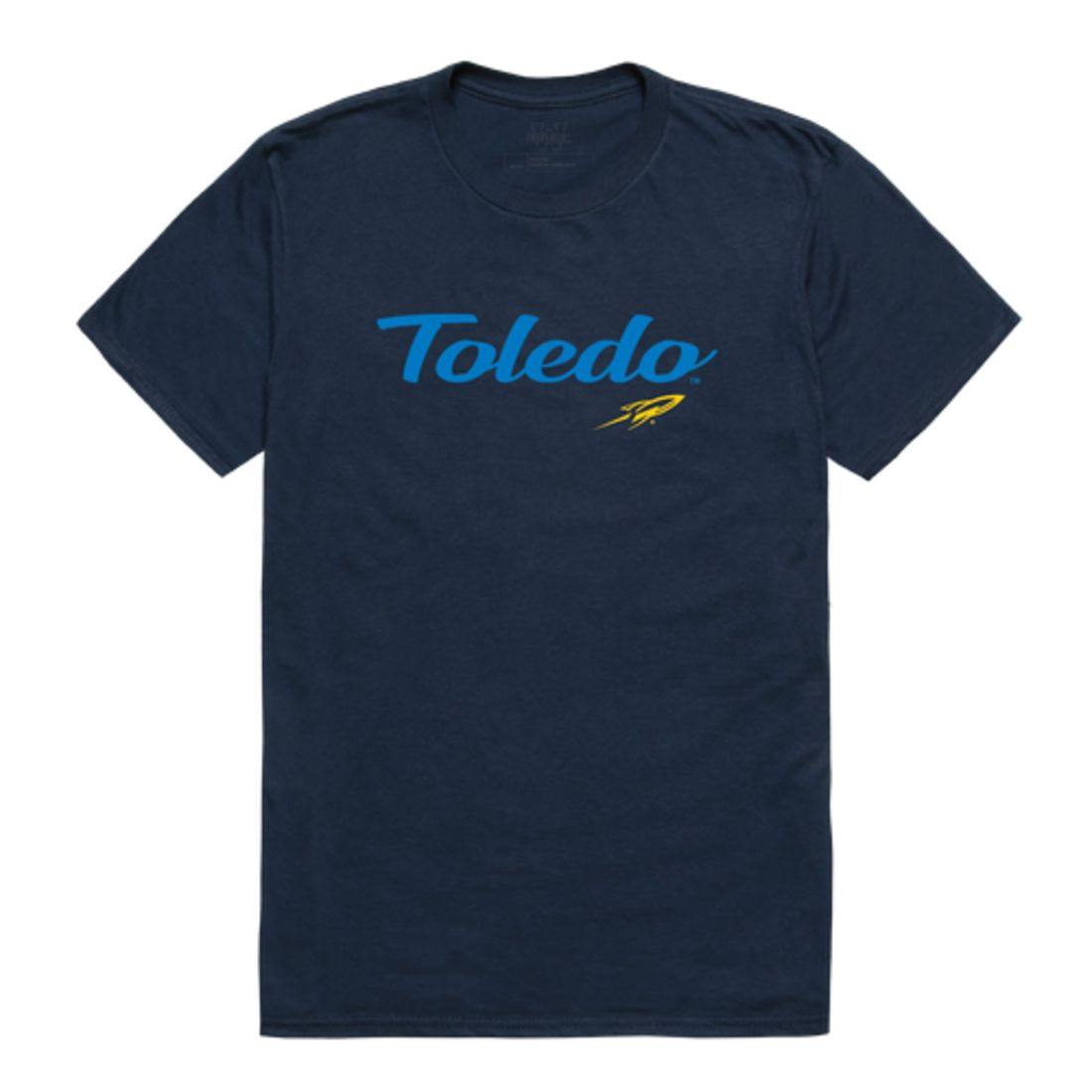 University of Toledo Rockets Script Tee T-Shirt-Campus-Wardrobe