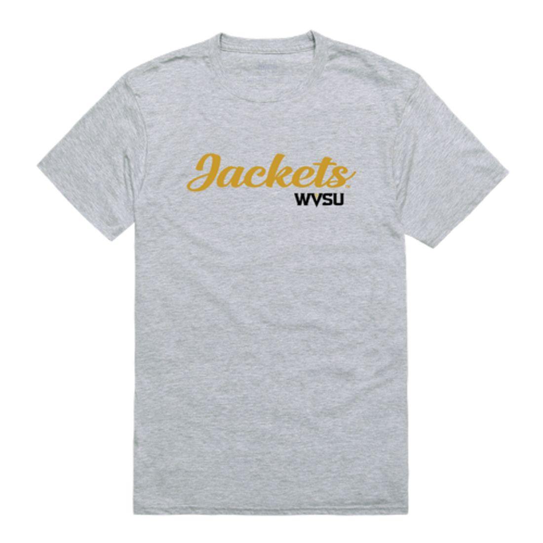 WVSU West Virginia State University Yellow Jackets Script Tee T-Shirt-Campus-Wardrobe