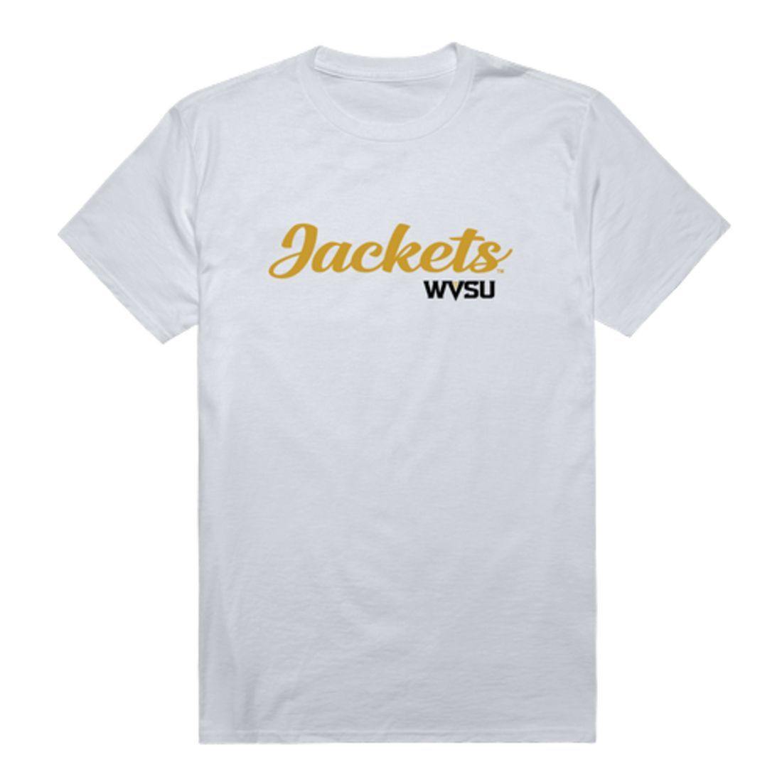 WVSU West Virginia State University Yellow Jackets Script Tee T-Shirt-Campus-Wardrobe