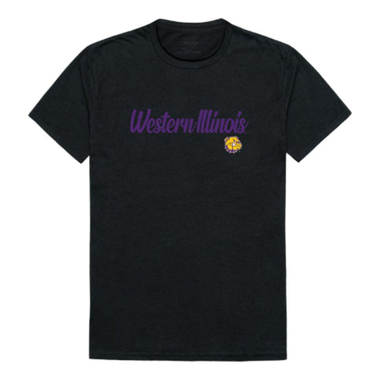 WIU Western Illinois University Leathernecks Script Tee T-Shirt-Campus-Wardrobe