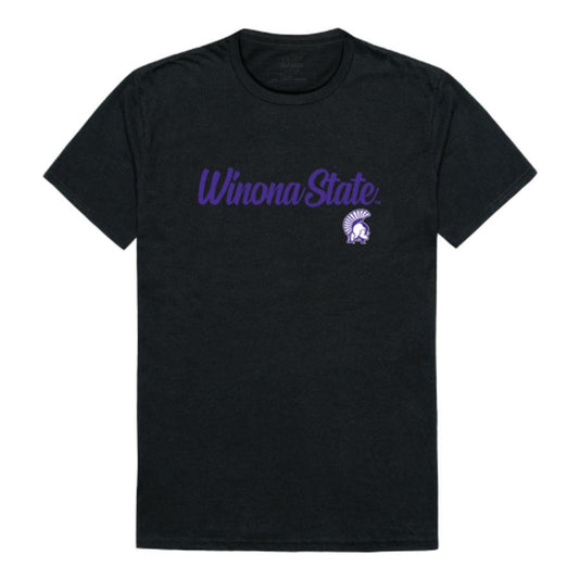 Winona State University Warriors Script Tee T-Shirt-Campus-Wardrobe