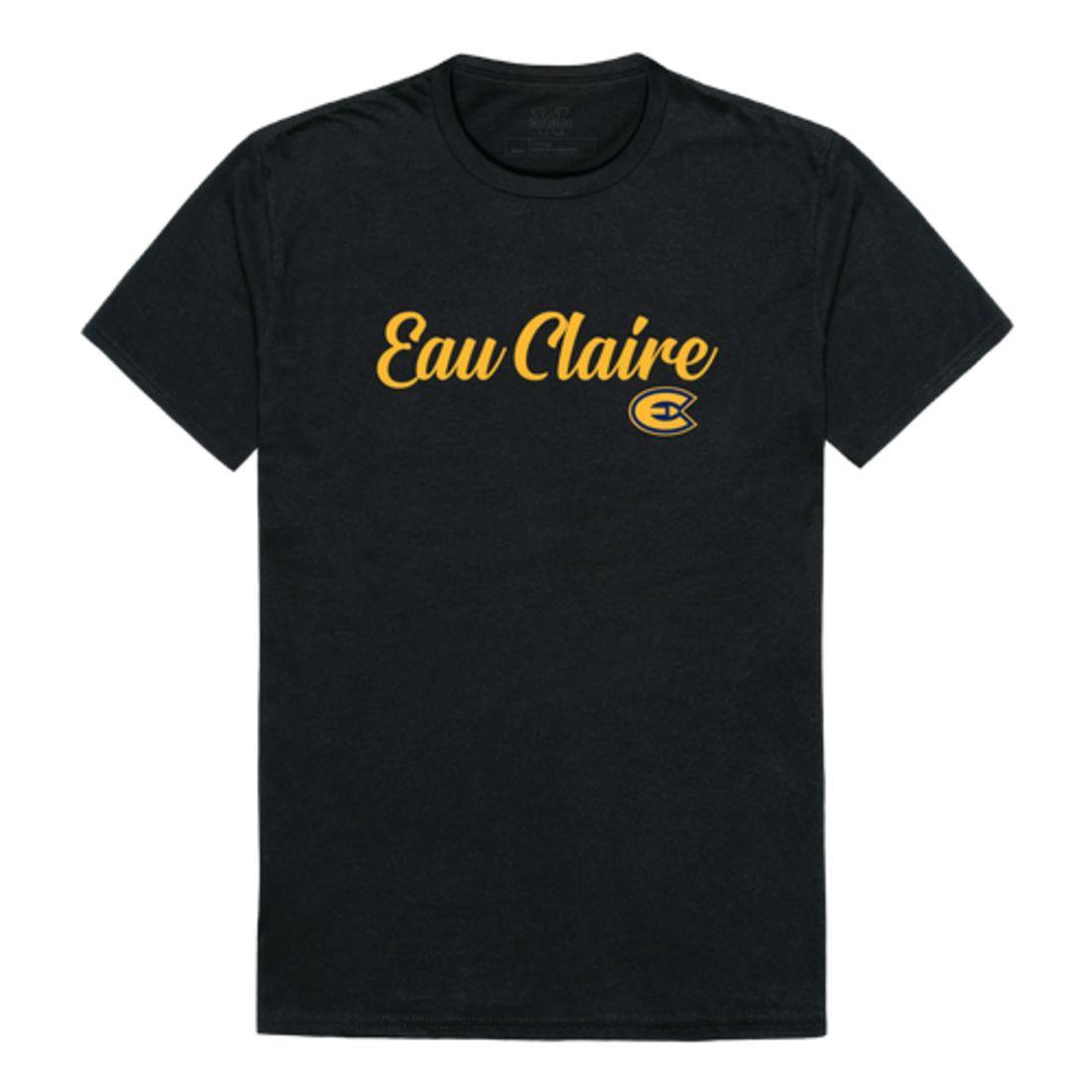 UWEC University of Wisconsin-Eau Claire Blugolds Script Tee T-Shirt-Campus-Wardrobe