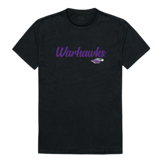 UWW University of Wisconsinwater Warhawks Script Tee T-Shirt-Campus-Wardrobe