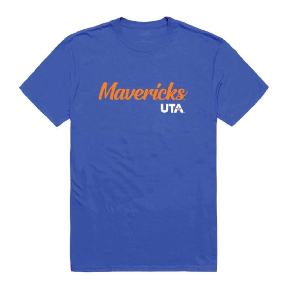 UTA University of Texas at Arlington Mavericks Script Tee T-Shirt-Campus-Wardrobe