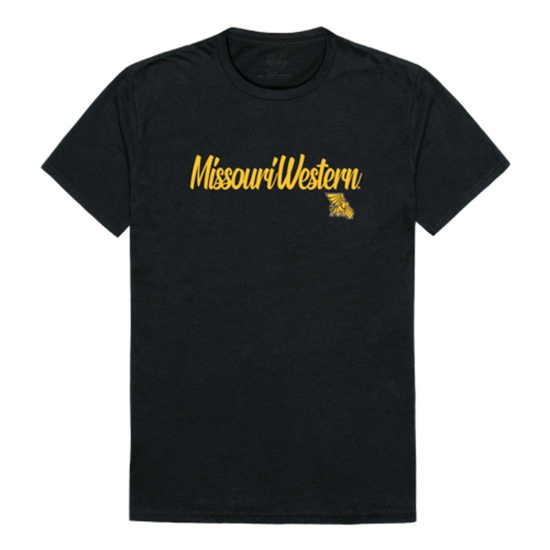 MWSU Missouri Western State University Griffons Script Tee T-Shirt-Campus-Wardrobe