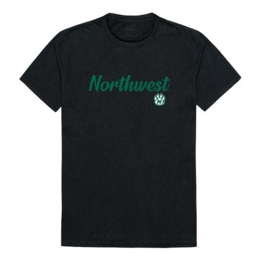 NW Northwest Missouri State University Bearcat Script Tee T-Shirt-Campus-Wardrobe
