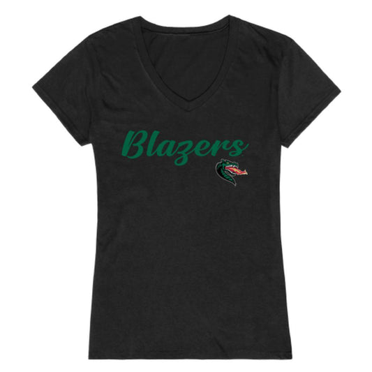 UAB University of Alabama at Birmingham Blazer Womens Script Tee T-Shirt-Campus-Wardrobe