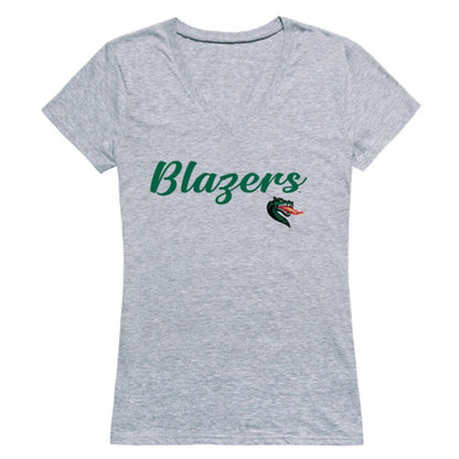 UAB University of Alabama at Birmingham Blazer Womens Script Tee T-Shirt-Campus-Wardrobe