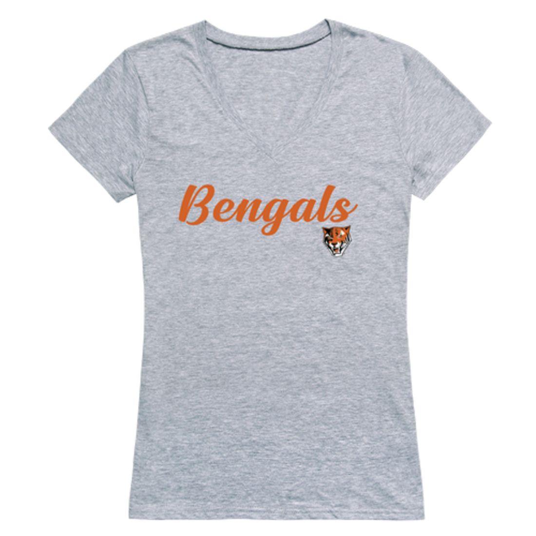 SUNY Buffalo State College Bengals Womens Script Tee T-Shirt-Campus-Wardrobe