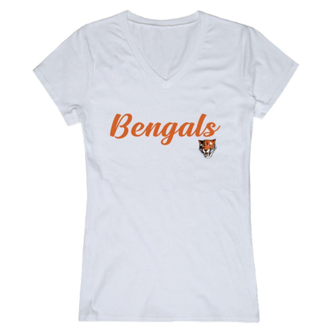 SUNY Buffalo State College Bengals Womens Script Tee T-Shirt-Campus-Wardrobe