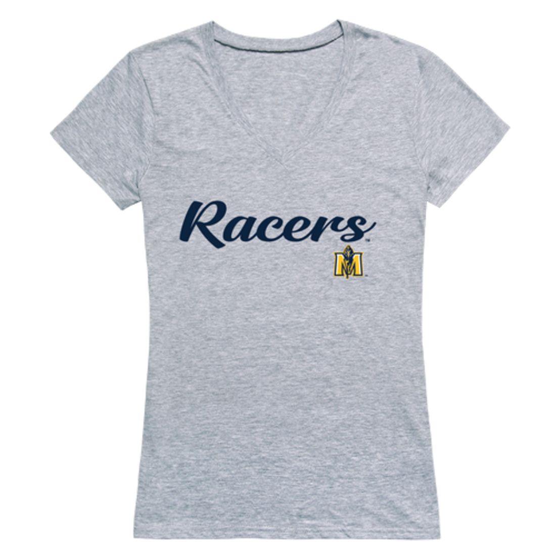 MSU Murray State University Racers Womens Script Tee T-Shirt-Campus-Wardrobe