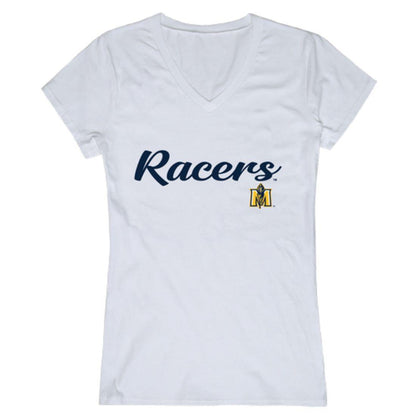 MSU Murray State University Racers Womens Script Tee T-Shirt-Campus-Wardrobe