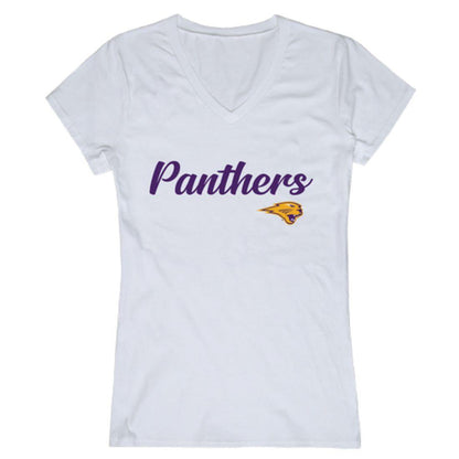 University of Northern Iowa Panthers Womens Script Tee T-Shirt-Campus-Wardrobe