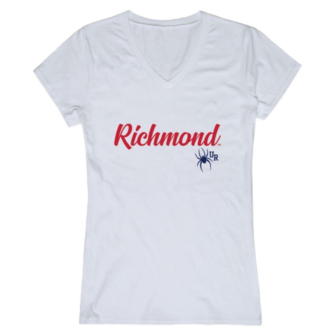 University of Richmond Spiders Womens Script Tee T-Shirt-Campus-Wardrobe