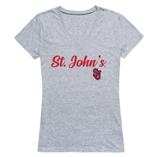 Mouseover Image, St. John's University Storm Womens Script Tee T-Shirt-Campus-Wardrobe