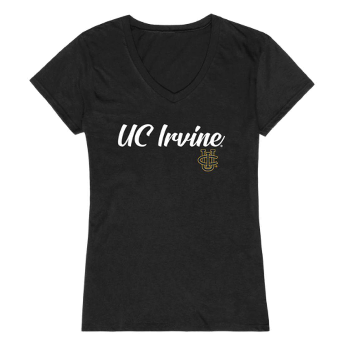 University of California UC Irvine Anteaters Womens Script Tee T-Shirt-Campus-Wardrobe