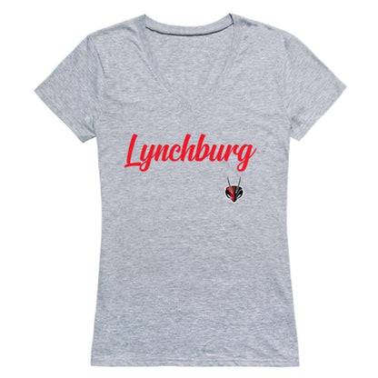 Lynchburg College Hornets Womens Script Tee T-Shirt-Campus-Wardrobe