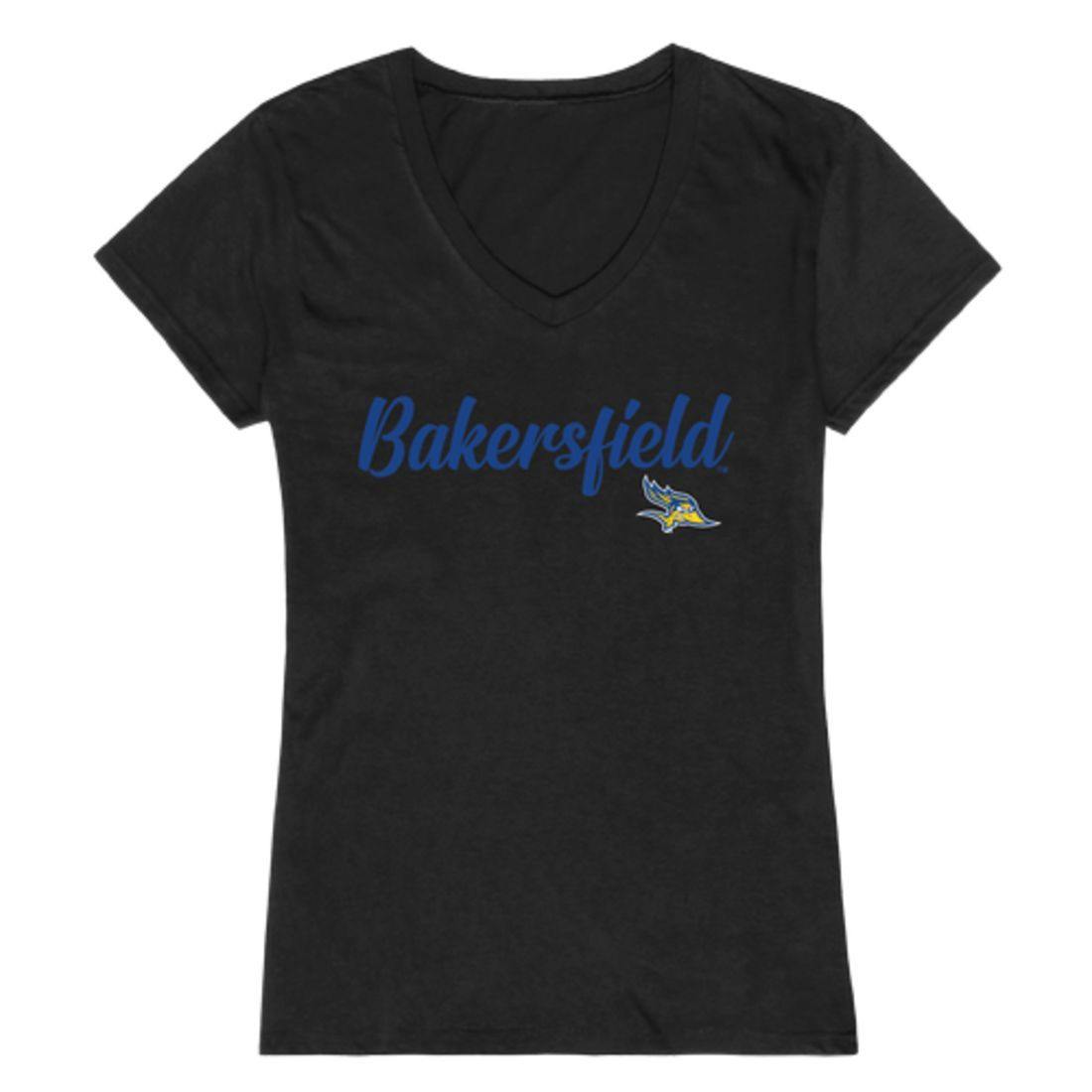 CSUB California State University Bakersfield Roadrunners Womens Script Tee T-Shirt-Campus-Wardrobe
