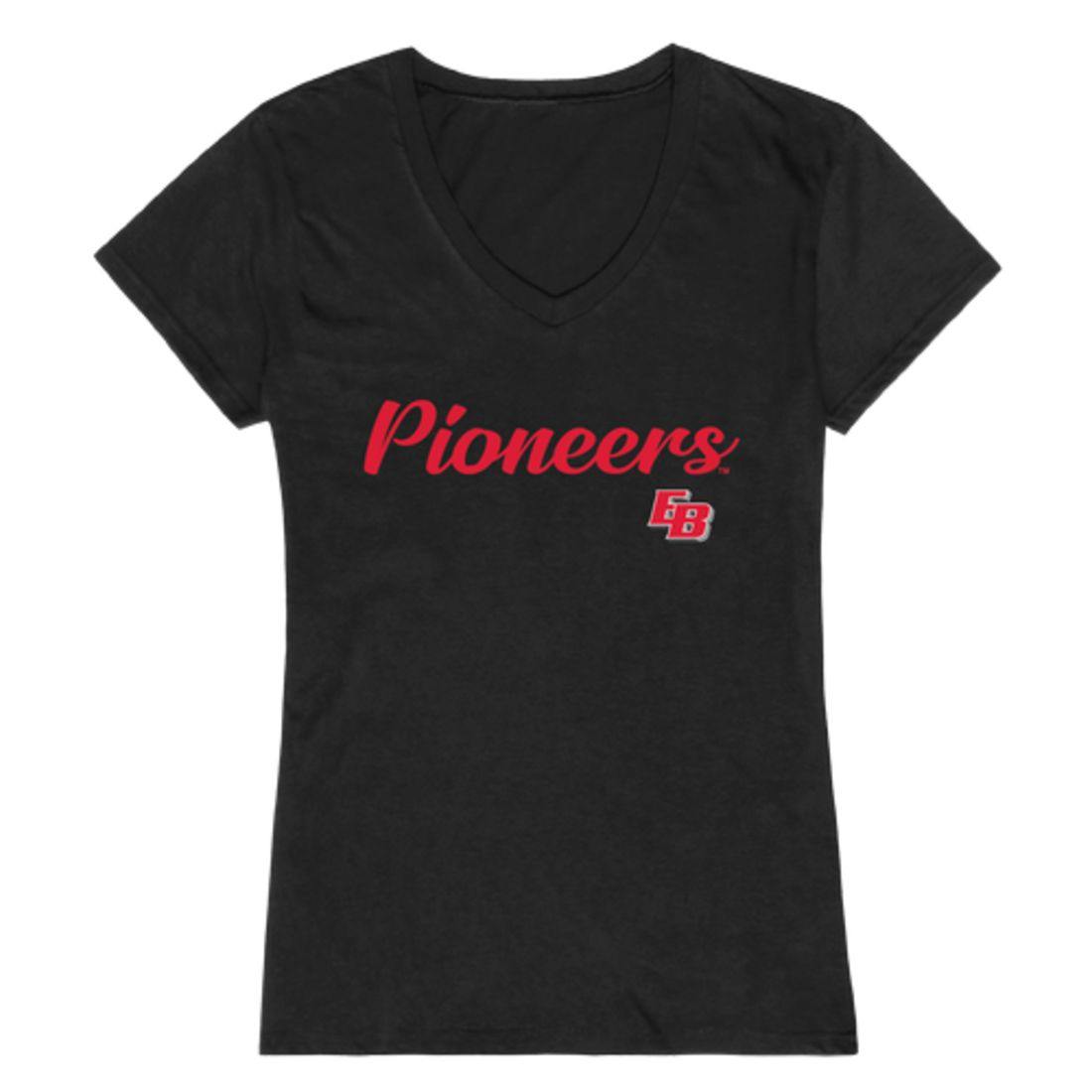 California State University East Bay Pioneers Womens Script Tee T-Shirt-Campus-Wardrobe