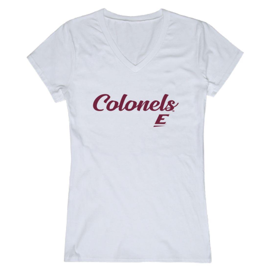 EKU Eastern Kentucky University Colonels Womens Script Tee T-Shirt-Campus-Wardrobe