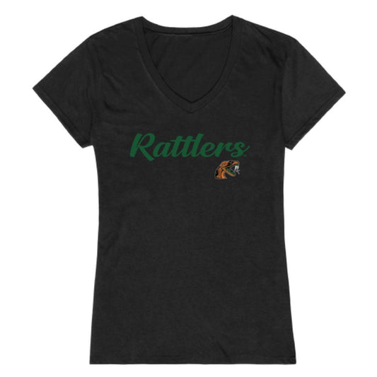 FAMU Florida A&M University Rattlers Womens Script Tee T-Shirt-Campus-Wardrobe