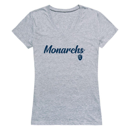 ODU Old Dominion University Monarchs Womens Script Tee T-Shirt-Campus-Wardrobe