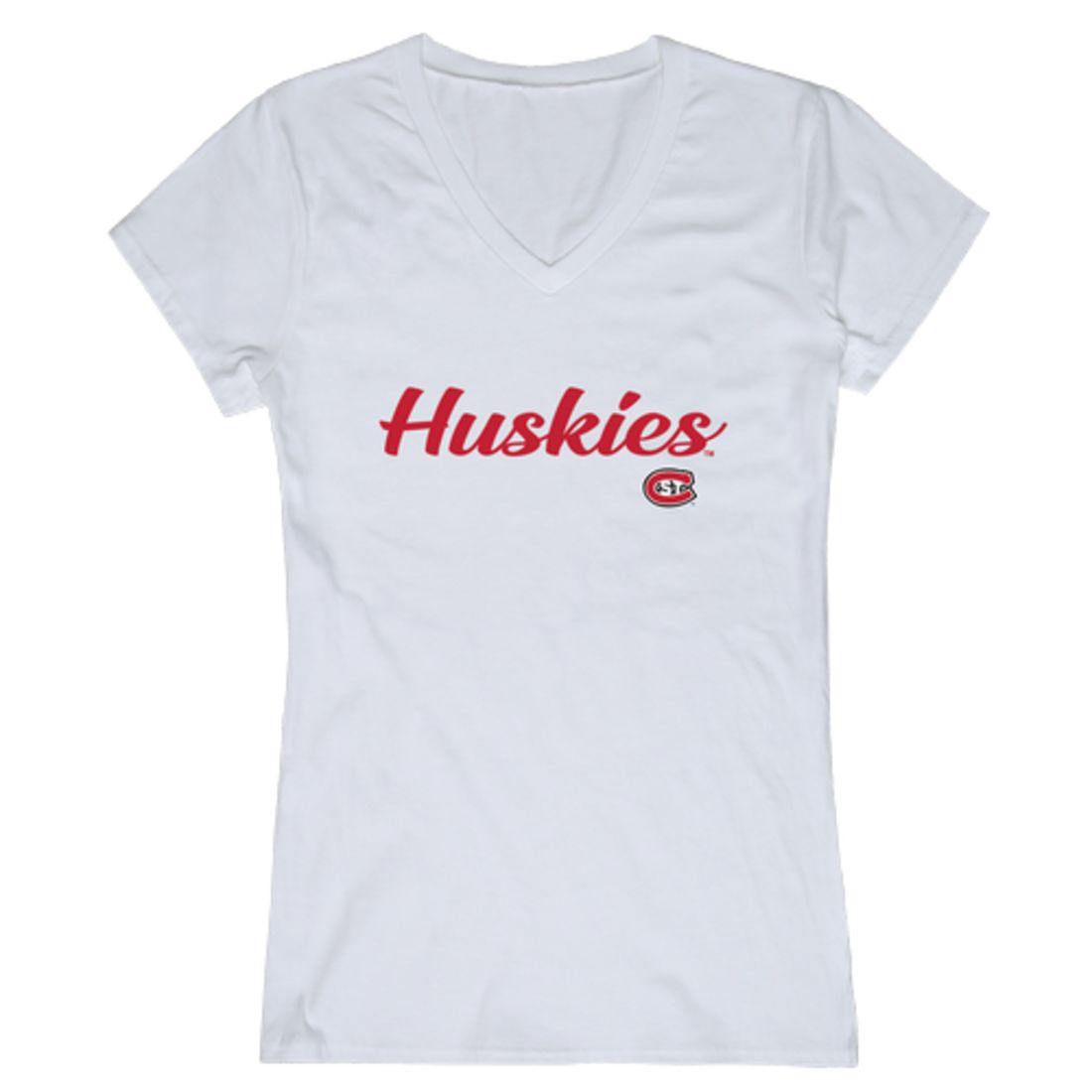 St. Cloud State University Huskies Womens Script Tee T-Shirt-Campus-Wardrobe