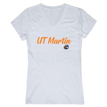 UT University of Tennessee at Martin Skyhawks Womens Script Tee T-Shirt-Campus-Wardrobe
