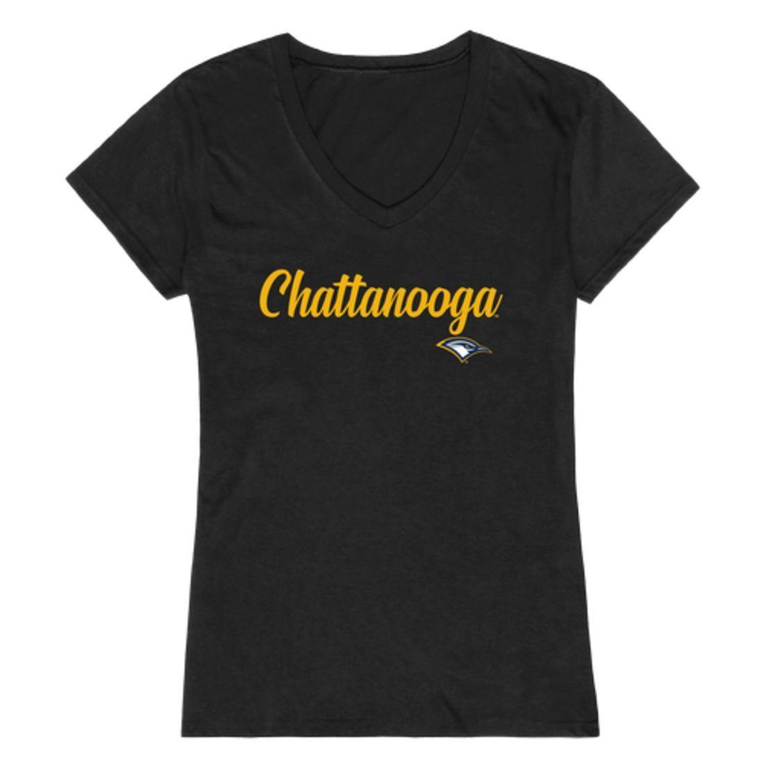 UTC University of Tennessee at Chattanooga MOCS Womens Script Tee T-Shirt-Campus-Wardrobe