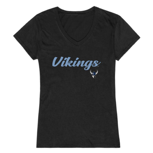 WWU Western Washington University Vikings Womens Script Tee T-Shirt-Campus-Wardrobe