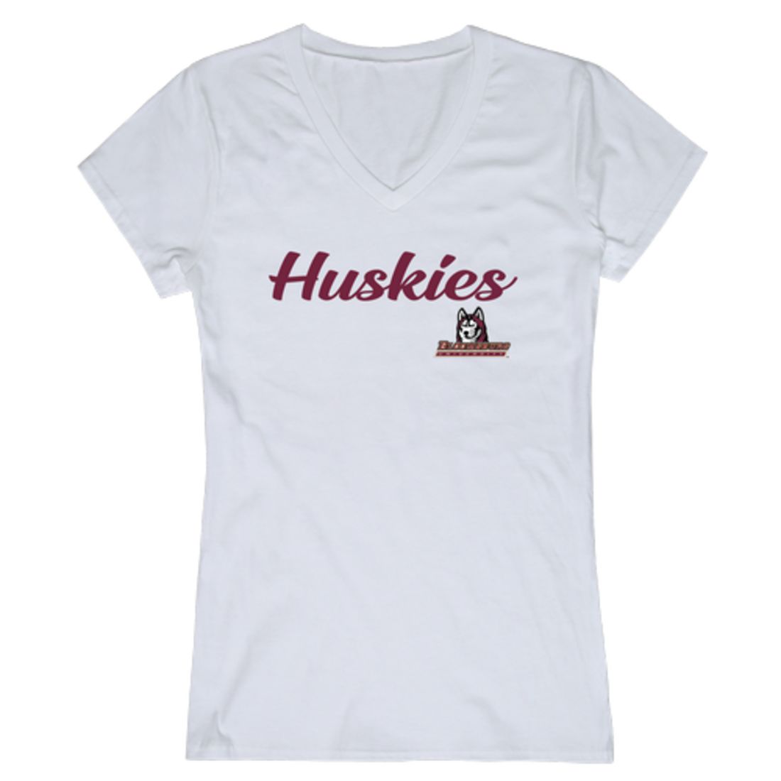 Bloomsburg University Huskies Womens Script Tee T-Shirt-Campus-Wardrobe