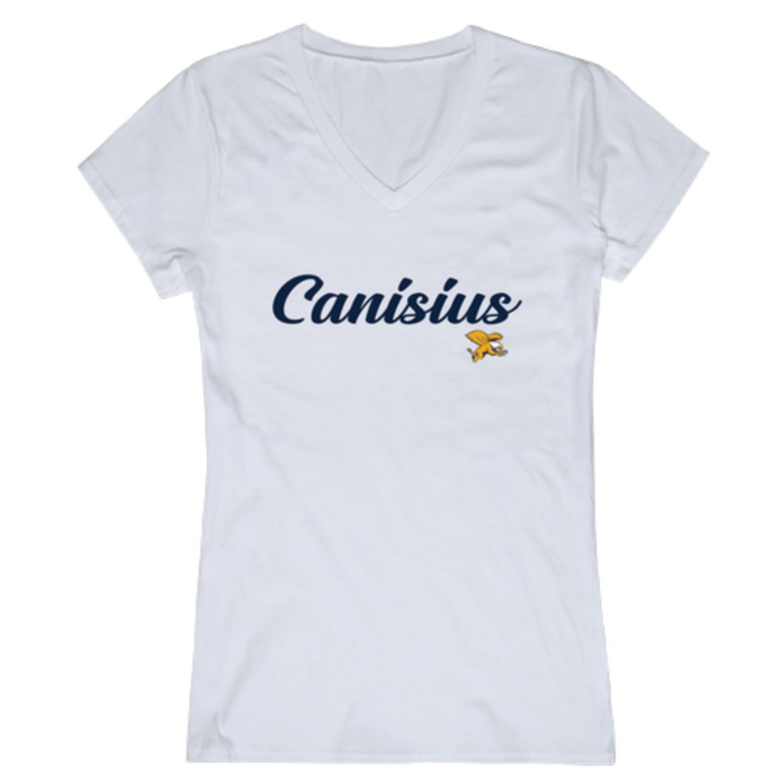 Canisius Collegeen Griffins Womens Script Tee T-Shirt-Campus-Wardrobe