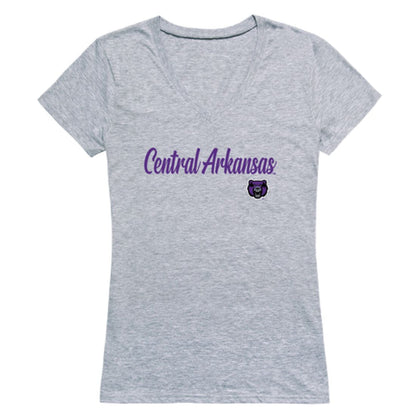 UCA University of Central Arkansas Bears Womens Script Tee T-Shirt-Campus-Wardrobe