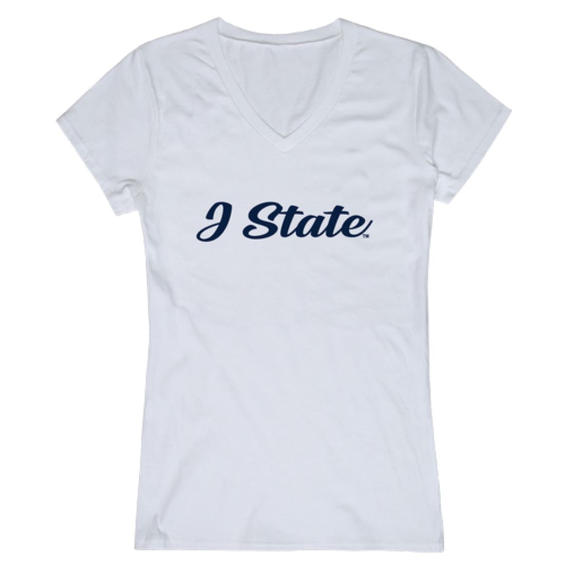 JSU Jackson State University Tigers Womens Script Tee T-Shirt-Campus-Wardrobe