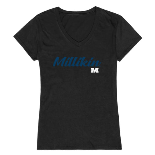 Millikin University Big Womens Script Tee T-Shirt-Campus-Wardrobe