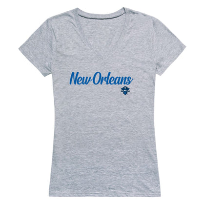 UNO University of New Orleans Privateers Womens Script Tee T-Shirt-Campus-Wardrobe